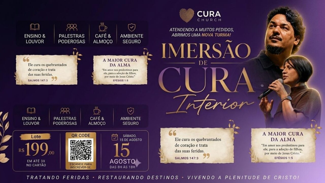 IMERSÃO CURA INTERIOR